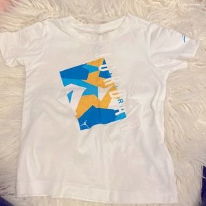White t shirt air Jordan for boy